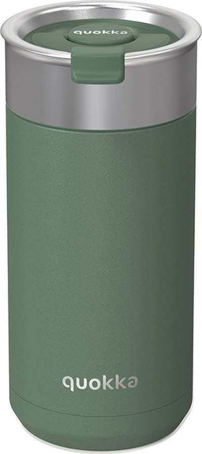 Termus për kafe Quokka Boost Pine, 400 ml, çelik inox, ngjyrë jeshile