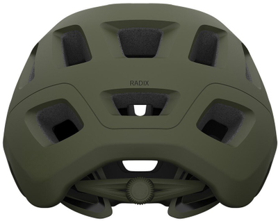 Kaskë biçiklete Giro Radix, MTB, madhësia L 59-63 cm, e zezë