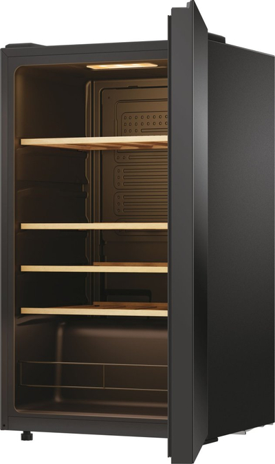 Frigorifer vere Haier Wine Bank 50 HWS34GGH1, 34 shishe, kontroll elektronik, i zi