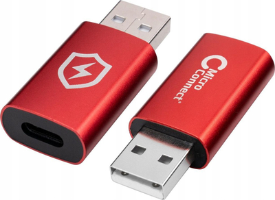 Adapter USB MicroConnect Safe Charge, USB A me USB C, i zi