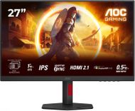 Monitor gaming AOC G4 U27G4R, 27", 4K Ultra HD, i zi e kuqe