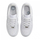 Atlete për kalamoj Nike Air Force 1, lëkurë, taban Nike Air, të bardha
