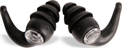 Tapa veshësh Arena Swim Earplug, silikoni, për not, të zeza