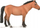 Figurë lodër Collecta Mongolian Stallion, kalë mongol, kafe e çelët