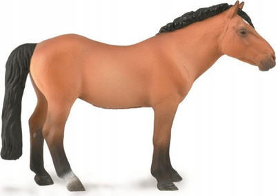 Figurë lodër Collecta Mongolian Stallion, kalë mongol, kafe e çelët
