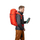 Çantë shpine malore Gregory Targhee 45, S M, 45L, e kuqe