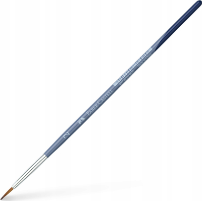 Furçë rrethore pikture Faber-Castell, sintetike, madhësia 2, gri