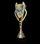 Kupë trofeu Victoria Sport Plastic Cup Gold, 40.5cm, atletikë, ari