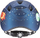 Helmetë biçiklete për kalamaj Uvex Kid 2 CC Blue Rocket, 46-52 cm, In-Mold, blu mat