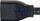 Adaptor USB Cables to Go 28868, USB C në USB A, USB 3.0, i zi