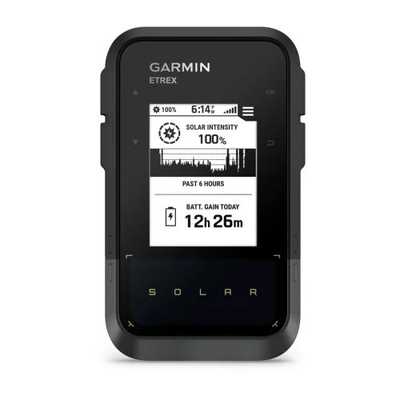 GPS portativ Garmin eTrex Solar, 2.2", solar, i zi