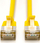 Kabllo rrjeti Digitus CAT 6A F FTP Slim, 2m, e verdhë