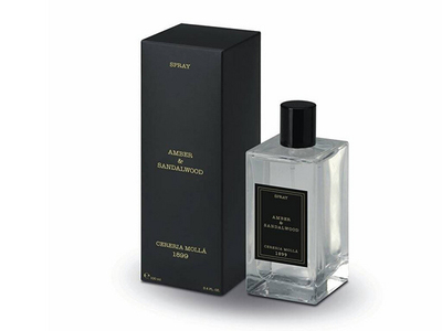 Sprej për shtëpi Cereria Molla Amber & Sandalwood, 100 ml