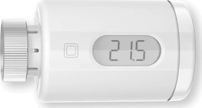 Termostat radiatorësh wireless Homematic IP HmIP eTRV 3, ekran E paper, kontroll me aplikacion, i bardhë
