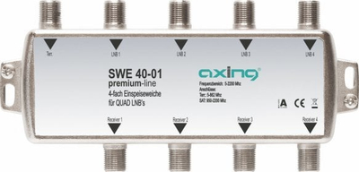 Multiswitch antene Axing SWE 40-01 5/4, 950-2200 MHz, gri