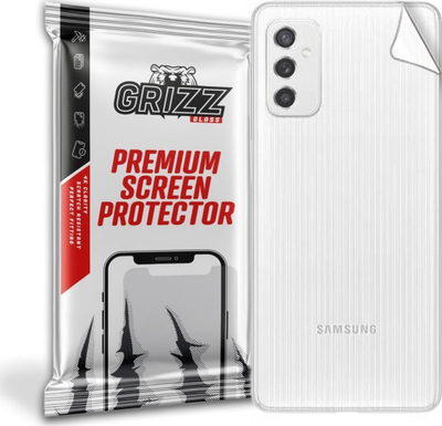 Film mbrojtës mrapa GrizzGlass për Samsung Galaxy M52 5G, sateni, transparent