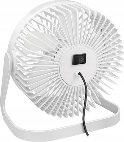 Ventilator tavoline LogiLink USB, 6", i bardhë