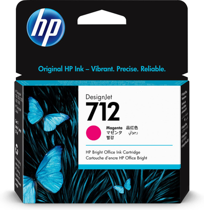 Katridh bojë HP 712 3ED68A, 29 ml, magenta