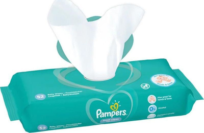 Set me faculeta të lagura Pampers FreshClean, 156 copë
