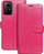 Kabull telefon Mezzo Book për Xiaomi Redmi Note 12S, me portofol, me mandala, ngjyrë magenta