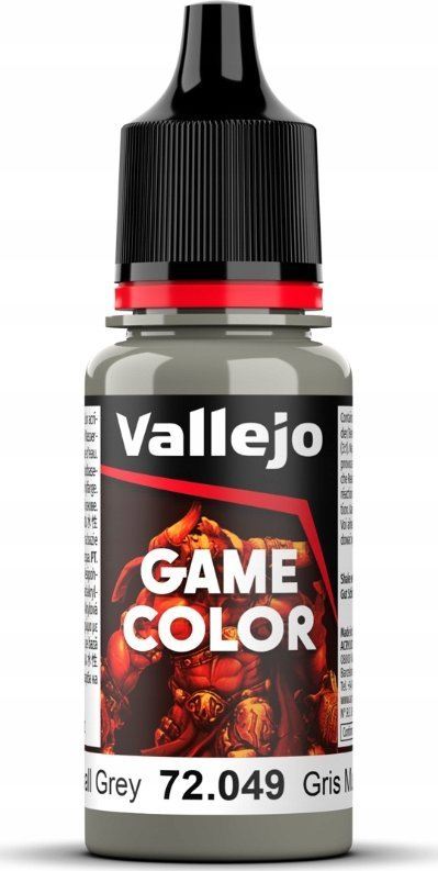 Bojë akrilike Vallejo Game Color 72.049, Stonewall Grey, 18 ml