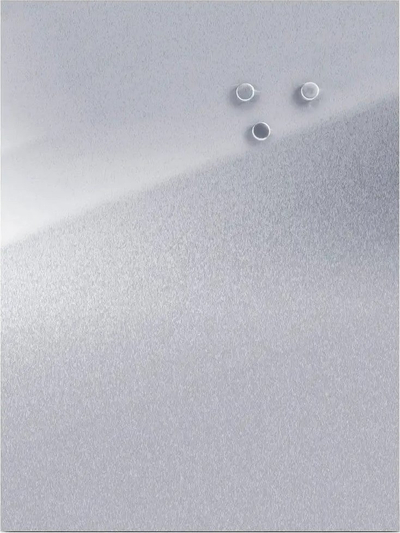 Tabla magnetike Zeller, 60x80cm, çelik inox, kornizë druri