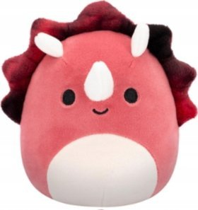 Lodër pelushi Squishmallows Tristan the Triceratops, 5", shumëngjyrësh