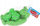 Lodër banje Mega Creative Bath Toy Frog, 15cm, për fëmijë, shumëngjyrëshe