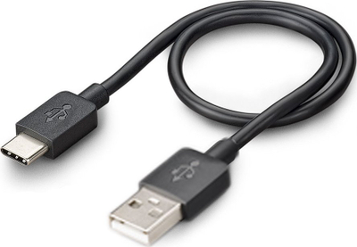 Kabllo karikimi Poly Voyager Free 60, USB-A në USB-C, e zezë