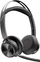 Kufje wireless Poly Voyager Focus 2-M, USB-C, ANC, me stacion karikimi, të zeza