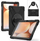 Këllëf tablet eSTUFF Galaxy Tab A11+ Ultra Chicago ES683619, me mbrojtje 360°, me rrip shpatulle, ngjyrë e zezë