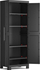 Kabinet Detroit Portascope, 65x45x182 cm, doreza metalike, gri