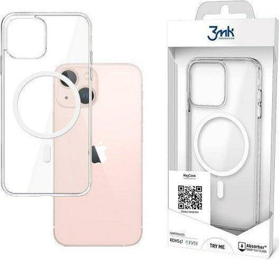 Mag Case për iPhone 13 Mini, e tejdukshme dhe e hollë me mbrojtje të fortë