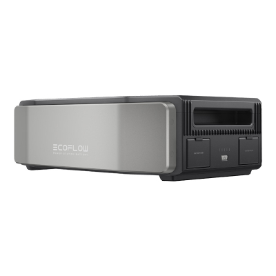 Bateri shtesë EcoFlow DELTA Pro Ultra, 6kWh, LFP, gri e zezë