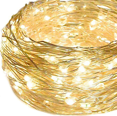 Varg dritash solare dekorative, 200 LED, dritë e bardhë e ngrohtë