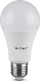 Llambë LED V-TAC VT-2017 A65, 17W, E27 4000K, e bardhë