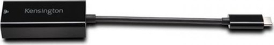 Adapter USB C në Ethernet Kensington CA1100E, Gigabit, i zi