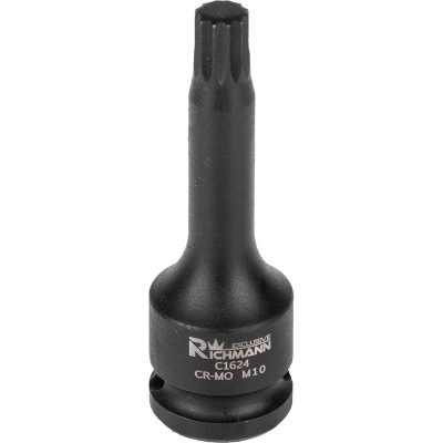 Çelës goditës spline Richmann M5, 1/2", 78mm, i zi