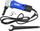 Електрични ножици за лим Geko G81230, 500W, 230V, сино