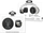 Mbrojtëse Karl Lagerfeld për AirPods + power bank, e zezë