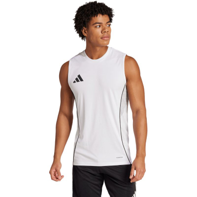 Маица без ракави Adidas Tiro 25 Competition JJ1522, машки, полиестер, сина