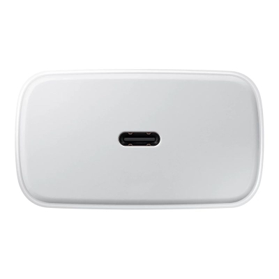 Karikues udhëtimi Samsung 45W, USB-C, me kabllo USB-C në USB-C, i bardhë