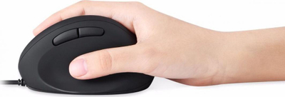Maus Perixx Perimice-519, me kabllo, USB, i zi