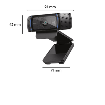 Kamera web Logitech HD Pro C920, Full HD 1080p, e zezë