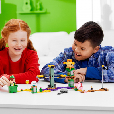 Set me figura lodër për fëmijë LEGO Super Mario Adventures with Luigi (71387), +6 vjeç