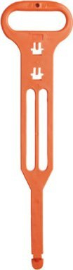 Rrip organizues kabllosh Bachmann 394.179, plastik PP, portativ, portokalli