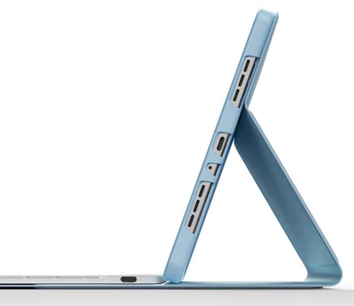 Kapak me tastierë Bluetooth për tablet iPad Air 11 Gen 6, me touchpad, ngjyrë blu