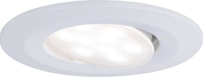 Spot i futur LED Paulmann Calla 99931.0, set 3 copë, 19.5W, IP65, i bardhë mat