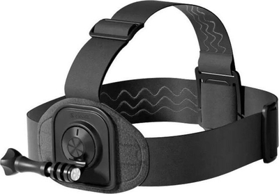 Rrip koke për kamera Insta360 Head Strap, i rregullueshëm, material i rehatshëm, i zi
