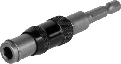 Zgjatues magnetik për bit Rebel Tools RB-1113, kënd rregullues 20°, trupa çelik Cr-V, gri e zezë